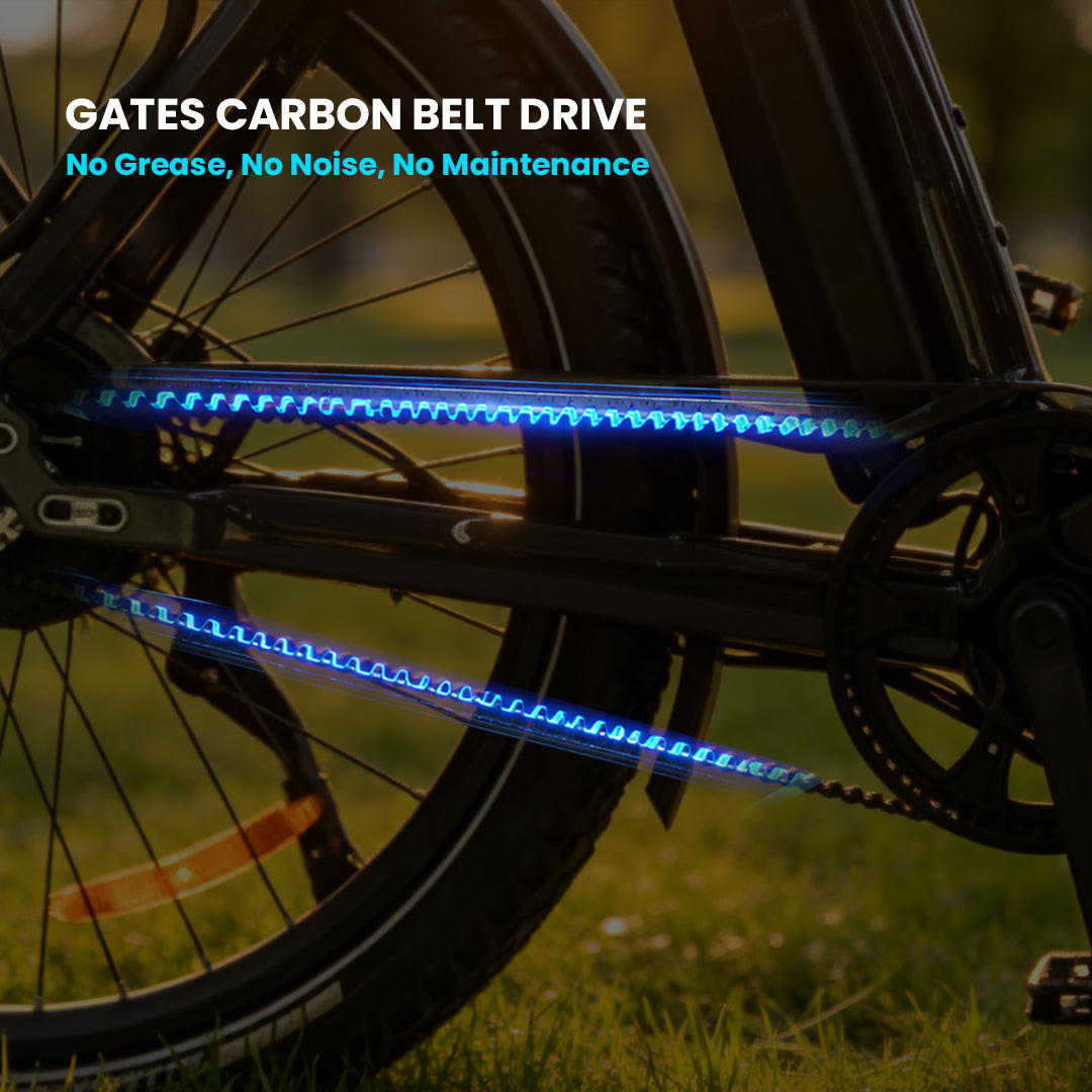 Belt Drive vs. Chain Drive for E-Bikes: How OEM Design Choices Shape the Final Product