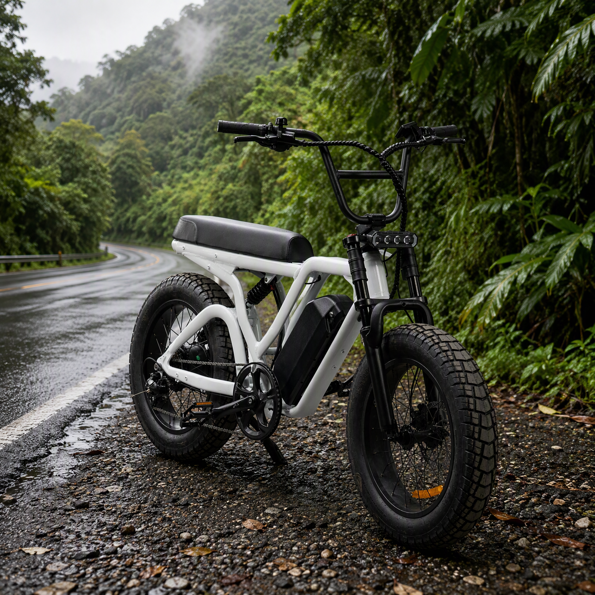 BSKS37 Electric Bike: 1200W Power & 52V Range